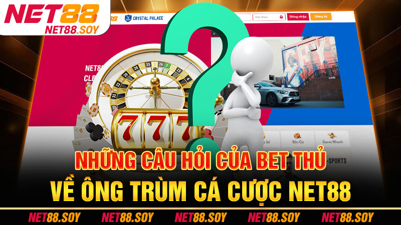 Những câu hỏi của bet thủ về ông trùm cá cược Net88